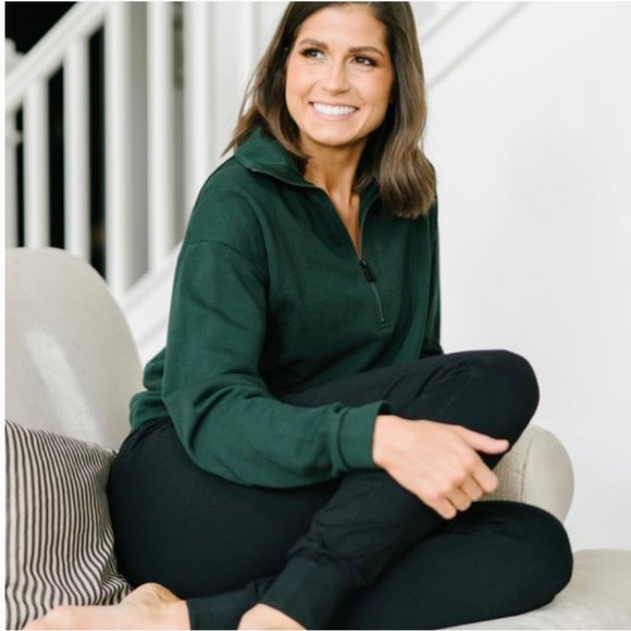 Zyia Active Green Classic 1/4 Zip XXXL - Picture 3 of 16